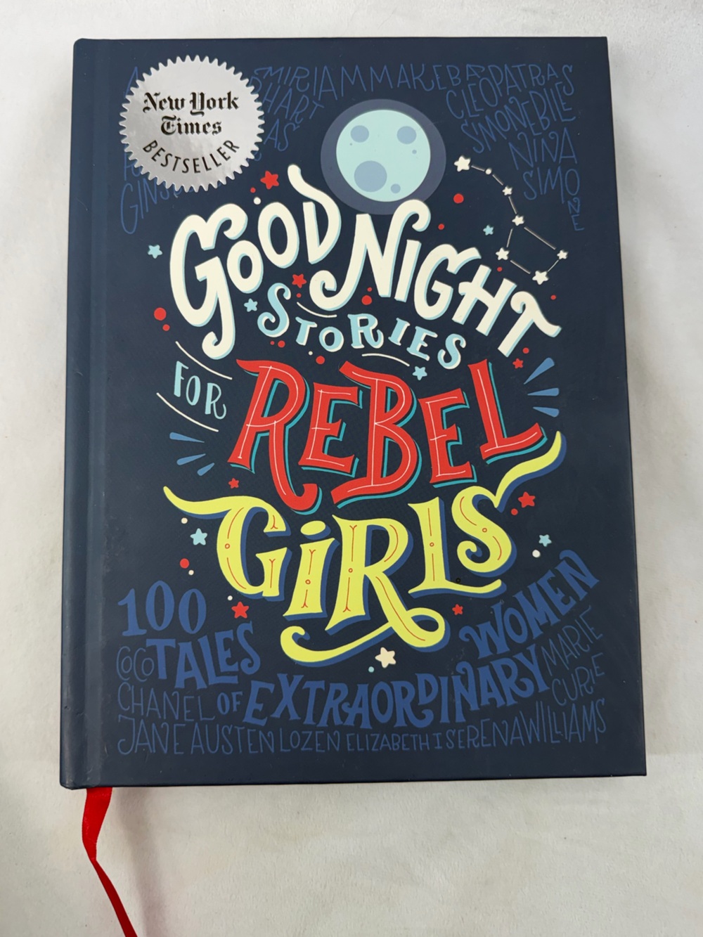 Good Night Stories for Rebel Girls Hardcover Book very good condition